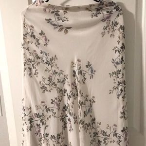 ❤️ Cute floral midi skirt 💝